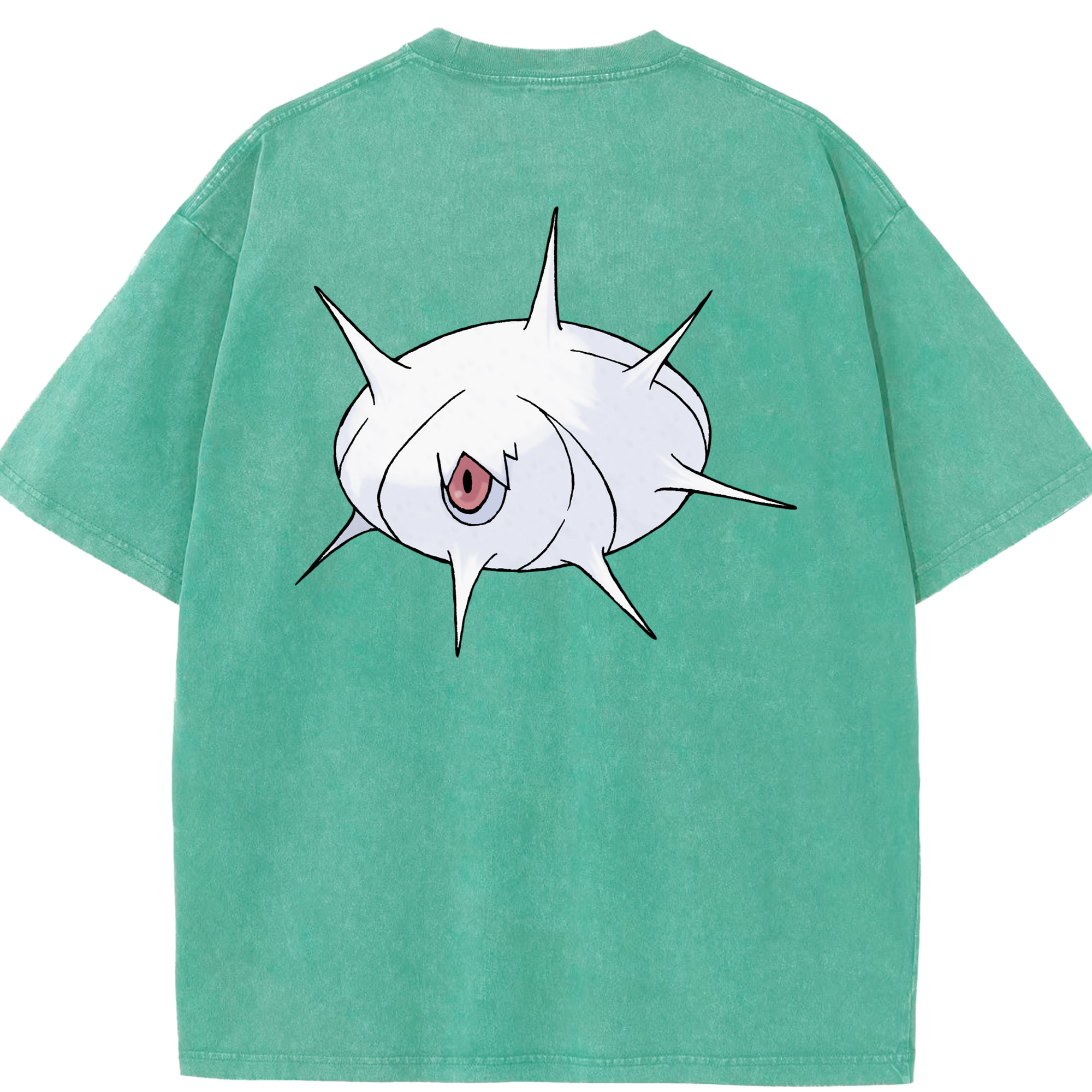 （画像用） ポケットモンスター Pokémon 綿100% ヴィンテージ風 半袖Tシャツ（背面プリント）